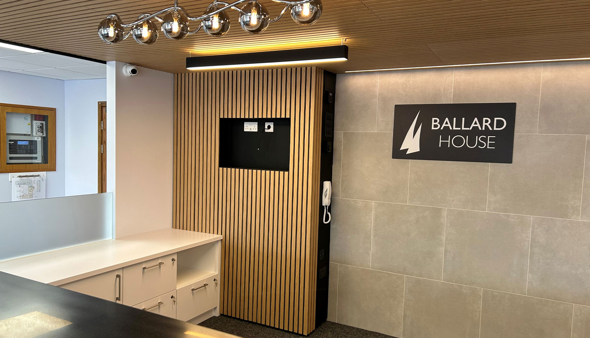 Ballard House Plymouth Reception refurbishment