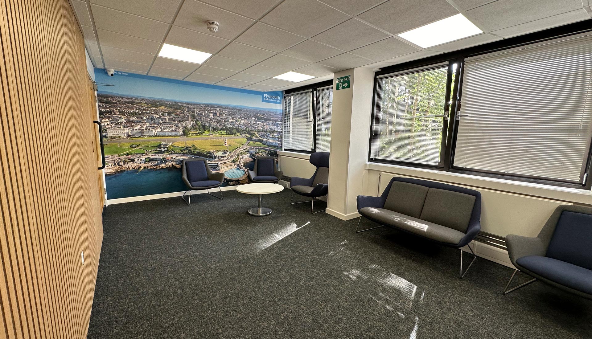 Ballard House Plymouth Reception refurbishment