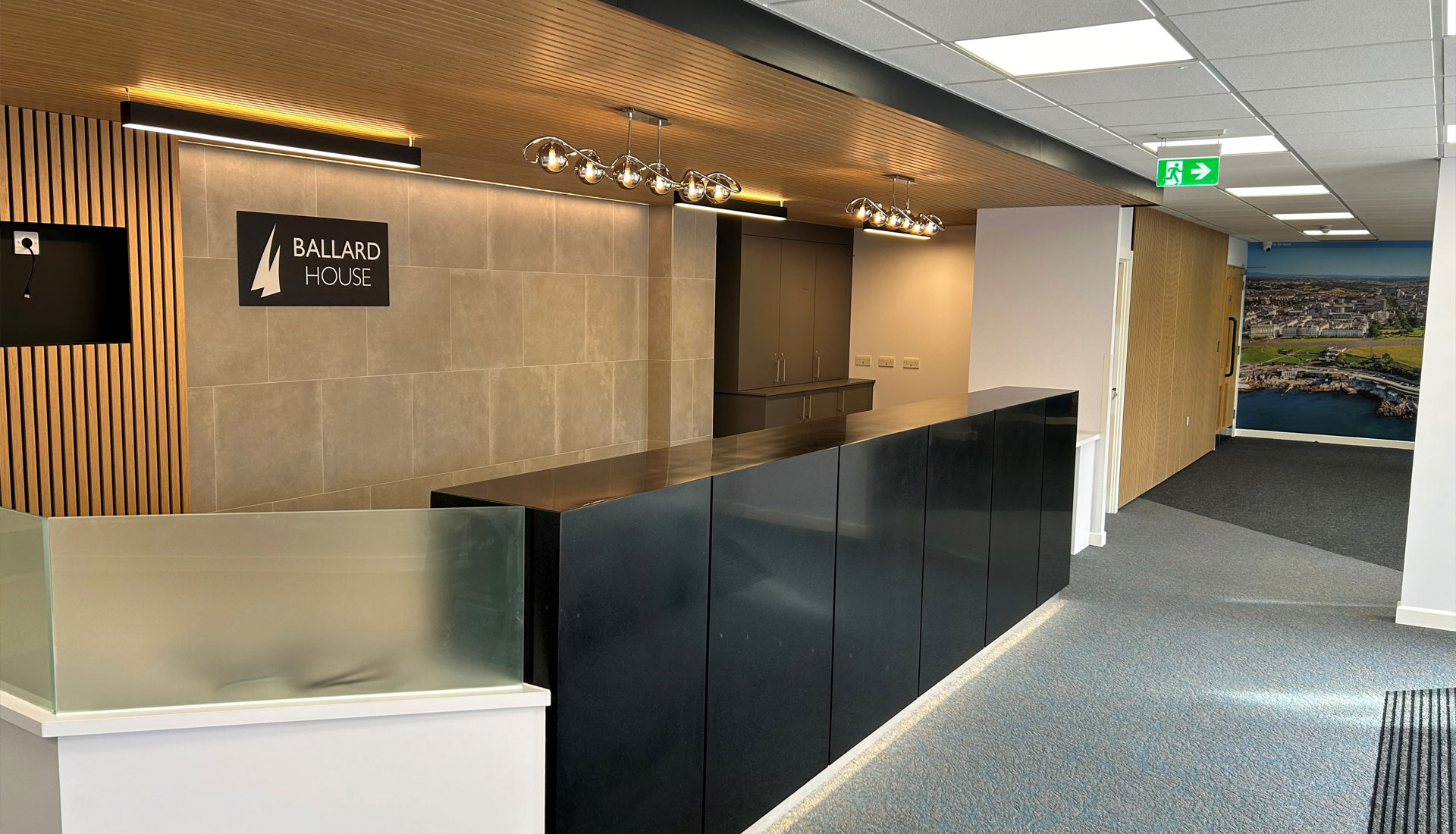 Ballard House Plymouth Reception refurbishment